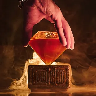 Midnight Margarita - infused Mezcal, Italicus, Tonka, Mexican Apertif, Vanilla Acid