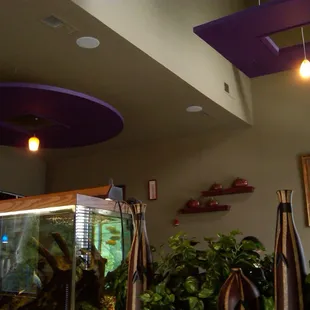 Area above the main dining section.