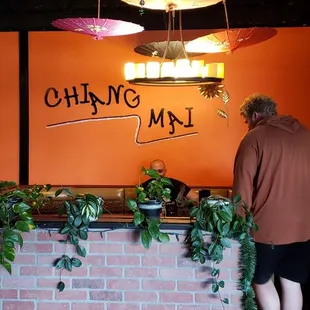 Lots of colors and warm walls