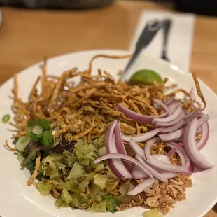 Dry Khao Soi with Chicken