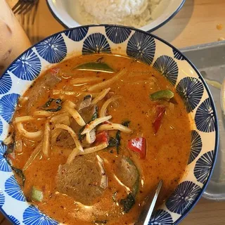 Vegetarian Red Thai Curry