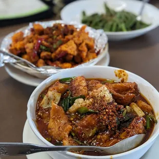 Dou hua yu (fish and tofu)