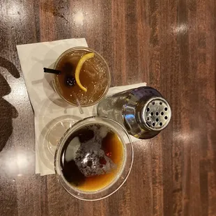 Infused Brandy Old Fashioned &amp; Espresso Martini