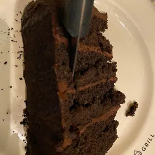 Ginormous chocolate cake