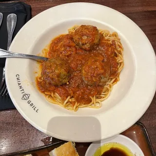 Spaghetti with Meatballs*