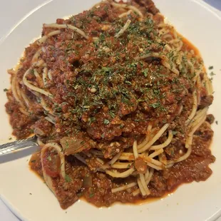 Spaghetti with Bolognese