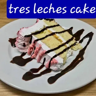 Tres leches cake