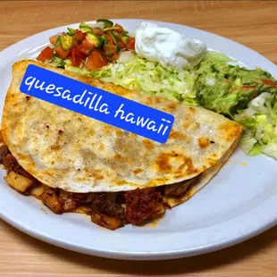 Quesadilla hawaii