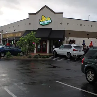 cars parked in a parking lot