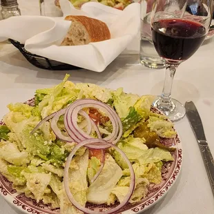 The famous Chiapparelli's salad. It never disappoints.