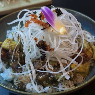 Warm Unagi Rice Bowl