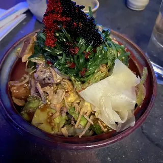 Spicy Seared Ahi Donburi Rice Bowl