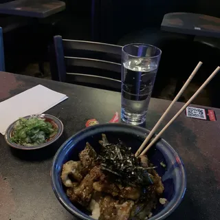 Tempura Tofu Rice Bowl