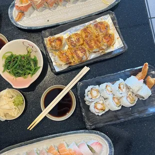 food, sushi and sashimi, sashimi, sushi