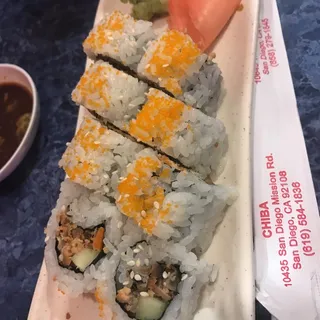 Smoke Salmon Skin Roll