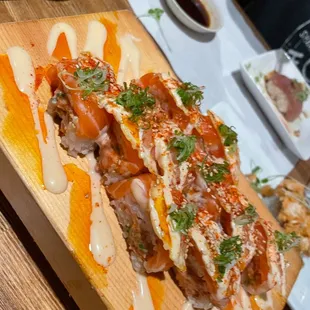 Car wash roll - off the menu. Lemony &amp; delicious.