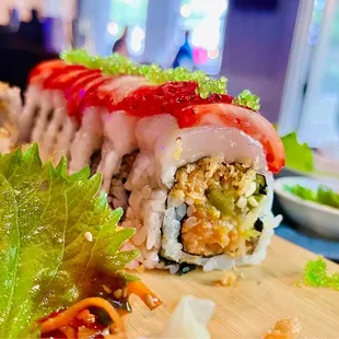 Satsuma Strawberry roll