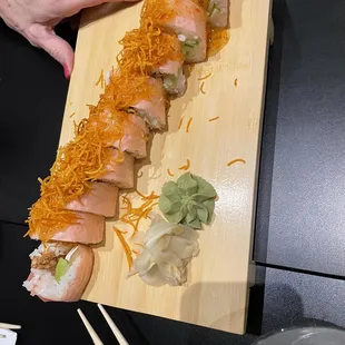 Thanksgiving Special Roll - Brie, apples, and chicken