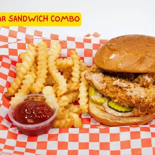 Regular sandwich combo