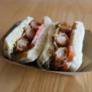 Crispy Ebi Kastu Sando