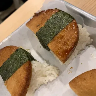 Veggie Ham Musubi