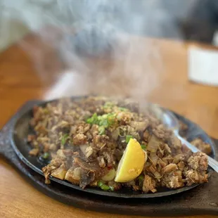 Pork Sizzling Sisig