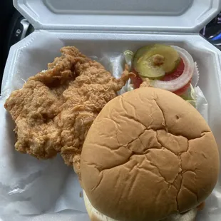 Large butterfly chicken breast