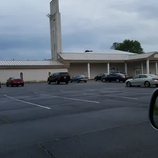 Doesn't look like it but the place is located on the left entrance to the church (The Messiah Center)