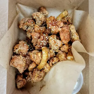 Soy garlic boneless chicken