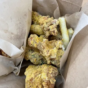 Cheese Bone-in - Half Order (TikTok: @justandyvu)