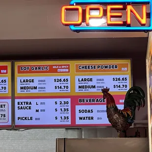 Menu part 2