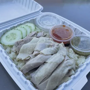 Hainan Chicken Rice (TikTok: @justandyvu)