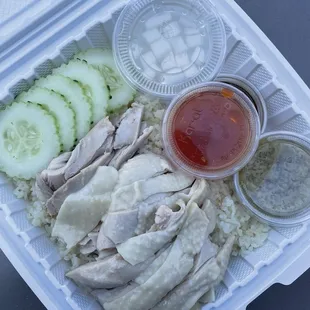 Hainan Chicken Rice (TikTok: @justandyvu)