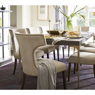 Dining collections both modern and traditional.