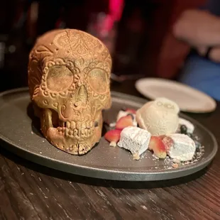 Flaming Skull