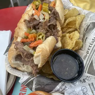 Italian Beef Sandwich