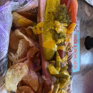 Foot Long Ball Park Dog