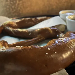 Giant pretzel
