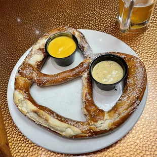 Big Pretzel was delicious, as was that mustard sauce