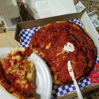 Deep Dish BBQ chicken