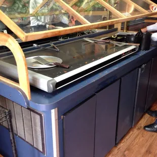 Pizza buffet, no pizza