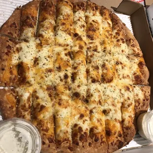 Large cheese bread
