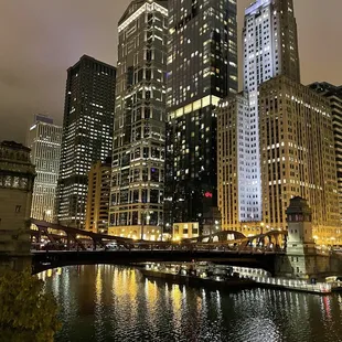 Beautiful view of the Chicago River