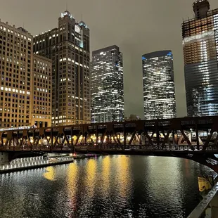 Beautiful view of the Chicago River