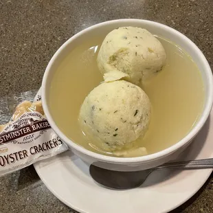 Matzo soup