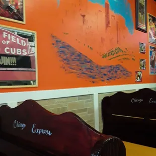 The decor