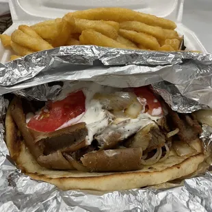 Gyro Sandwich
