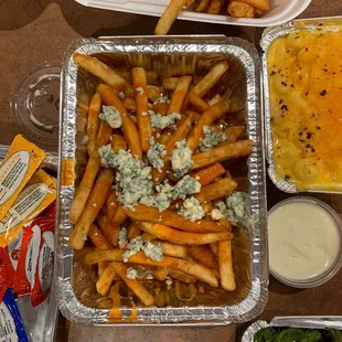 Turbo (Blue cheese) fries