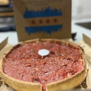 Medium Chicago Style Deep Dish Pizza