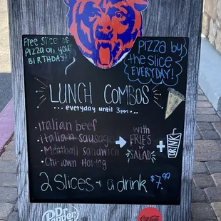 Lunch combos